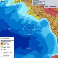 Leggera scossa nel mare a 50 km da Scario