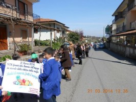 Gli alunni di San Giovanni a Piro marciano in ricordo delle vittime delle mafie