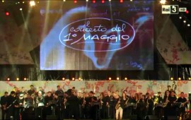 S. Giovanni a Piro sul palco romano del Concerto del Primo Maggio