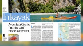 Cilento in kayak su La Repubblica