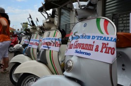 S. Giovanni a Piro invaso dalle vespe. Mega raduno del locale Club d'Italia