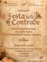 Festa delle Contrade: comunicazione importante