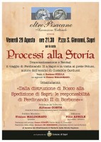 Processi alla Storia: "Dalla distruzione di Bosco alla spedizione di Sapri"