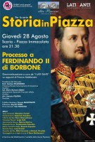 Storia in Piazza: a Scario il Processo a Ferdinando II di Borbone