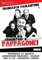 A Scario Francesco Paolantoni in "Chiedetelo a Pappagone"