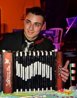 Le immagini della festa per il campione mondiale Manuel Scarpitta