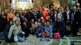 San Rocco, da Bosco a Roma. Le immagini del pellegrinaggio
