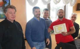 La Karate JKS Italia premia il maestro Vincenzo Guzzo