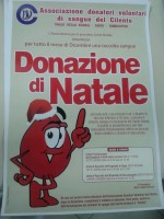 Raccolta sangue "Donazione di Natale"