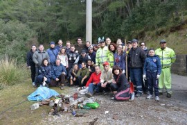S. Giovanni a Piro: liberato dai rifiuti il percorso naturalistico che porta al Santuario