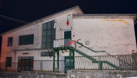 Gesto vandalico alla sede della Protezione Civile