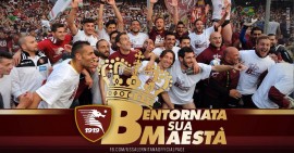 La Salernitana torna in serie B! San Giovanni a Piro presente allo stadio Arechi