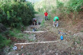 Il sentiero della 'Manna' rimesso a nuovo