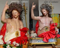 S. Giovanni a Piro: presentato il restauro della statua di San Giovanni Battista