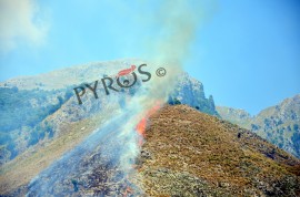 Ancora fiamme nel Cilento: brucia il Monte Bulgheria