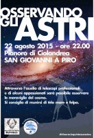 A Ciolandrea la V edizione di Osservando gli Astri