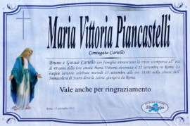 Si terranno a Scario i funerali dell'attrice Maria Vittoria Piancastelli