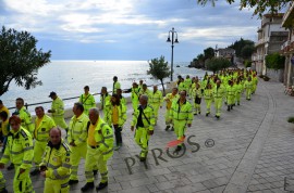 Un esercito giallo invade Scario: VII Raduno della Protezione Civile lucana