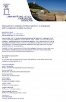 La pedagogia dell'esempio di Costabile Carducci: a Napoli un seminario di studi in occasione della presentazione di 'Teste mozze'