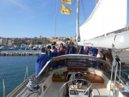 Iniziato oggi da Marina di Camerota il viaggio di Goletta Verde nelle coste cilentane