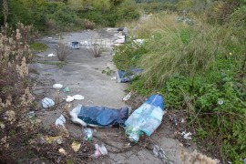 Giornata ecologica di volontariato per la pulizia della strada Scario - San Giovanni a Piro