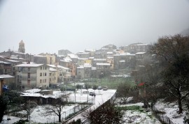 I primi fiocchi di neve del 2016 su SGAP