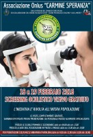 Oggi e domani visite oculistiche gratuite grazie all'Ass. Carmine Speranza