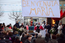 La Madonna di Pietrasanta giunta a Roccagloriosa