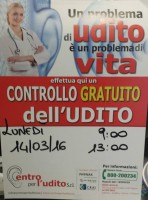 A Scario per un controllo gratuito dell'udito
