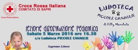 La Croce Rossa organizza una lezione di disostruzione pediatrica