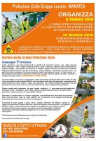 Ricerca dispersi, un corso per volontari di Protezione civile, esteso anche alla cittadinanza