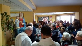 La Madonna di Pietrasanta giunta nell'Ospedale di Sapri