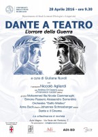 L'Universita' degli studi di Milano sceglie Alessandro Sorrentino per la rassegna Dante a Teatro