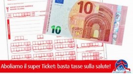 'Eliminare il superticket': petizione del Tribunale del malato e Cittadinanzattiva