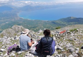 La Lega navale festeggia la festa della mamma sul Monte Bulgheria!