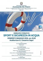 A Sapri il Seminario Formativo Sport e sicurezza in acqua