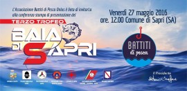 Battiti di Pesca, domenica 29 maggio la 3^ edizione del Trofeo Baia di Sapri