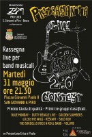 Questa sera a San Giovanni a Piro la prima edizione del Pietrasanta Live Contest 2.0