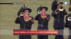 Il Bersagliere Mangia al Bicentenario dell'Indipendenza dell'Argentina