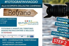 #fotografinviaggio fa tappa nel Cilento, il 23 e 24 luglio appuntamento a Rofrano