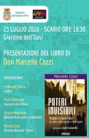 Questa sera a Scario: Don Marcello Cozzi presenta 'Poteri invisibili'