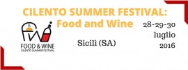 Cilento Summer Festival: food and wine