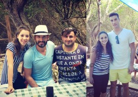Il Campione del Mondo Gianluca Zambrotta e Federico Peluso visitano la spiaggia di Marcellino