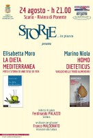 Alimentazione: a Scario si discute di dieta mediterranea e di 'homo dieteticus'