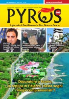 Pyros 208: depuratore a Scario, intervista a Limongi, il sisma del centro Italia, i gemelli del 'mostro'...