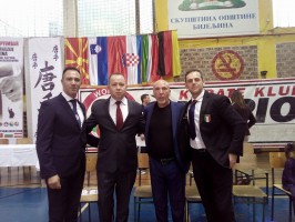 Tre ori ed esordio come arbitro internazionale per Vincenzo Guzzo agli Open dei Balcani