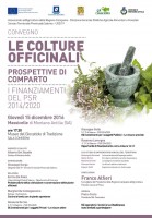 Massicelle ospita il convegno: Le Colture Officinali - Prospettive di Comparto