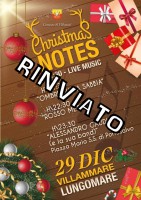 Rinviato l'evento Christmas Notes