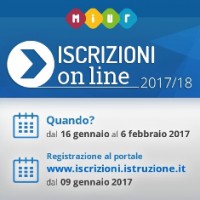 Anno scolastico 2017/2018, al via le iscrizioni