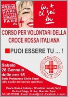 Inizia a Sapri il nuovo corso per i volontari della Croce Rossa